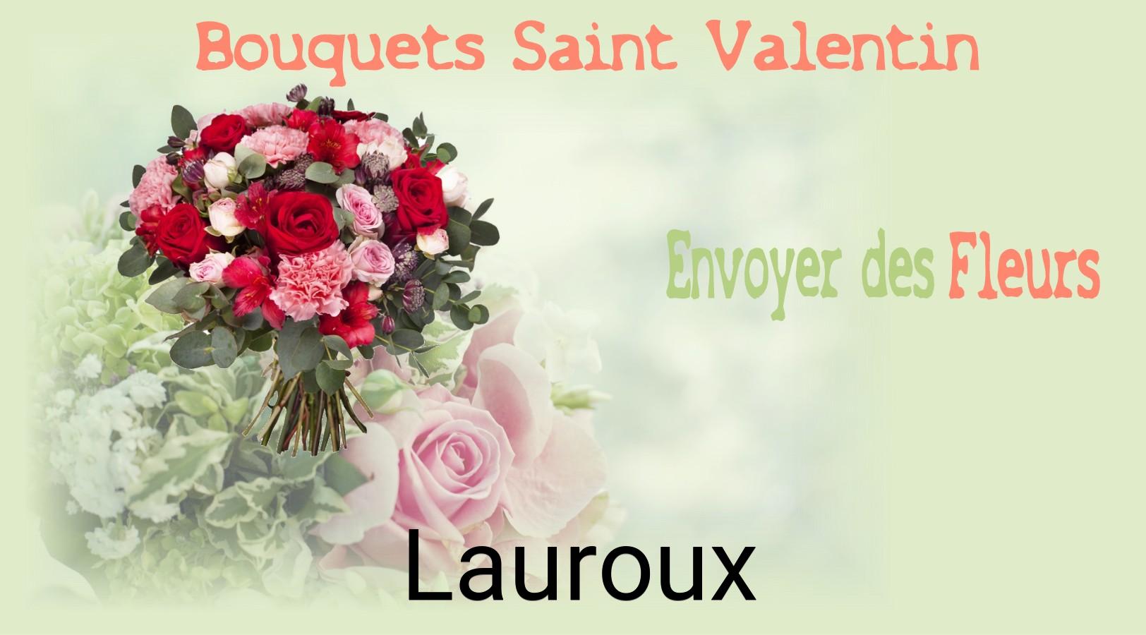 Roses de Saint-Valentin livrées à Lauroux